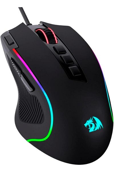 REDRAGON Wired Gaming Mouse M612 Predator RGB with 8000 DPI, 11 Programmable Buttons, 5 Lighting Mod