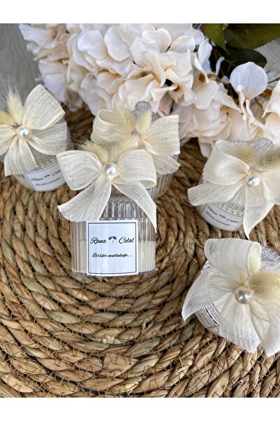 Bernami 10 Adet Mika Kutu Şekerlik Mum Düğün ,nişan ,kına ,davet ,doğum Günü