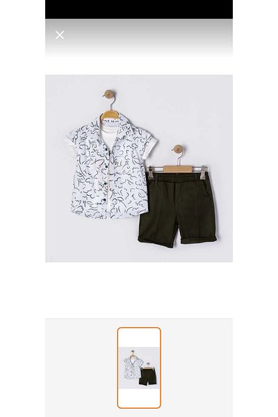 Uslukids Shirt suit