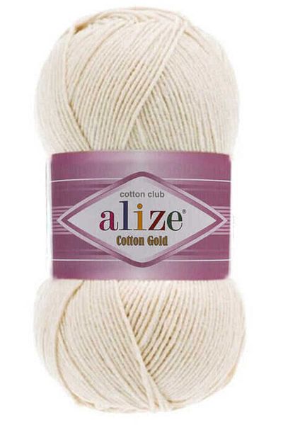 Alize (5 τεμάχια) Βαμβακερό χρυσό νήμα πλεξίματος χειρός 5 Πακέτο Stone 599