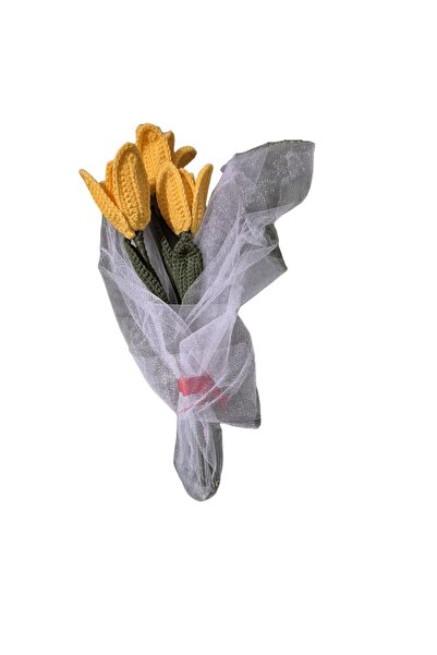 Mukun dunyasi Buket Sarı Lale