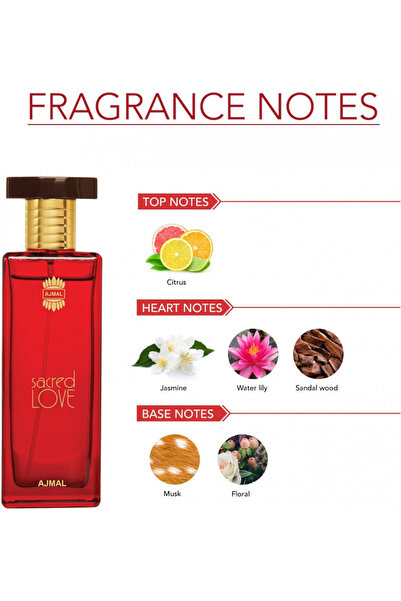 Ajmal Parfum Sacred Love Ajmal, femei, Eau de Parfum, 50 ml