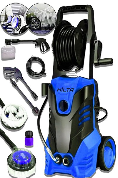 Hilta Power Alman 210Bar Max Tam Profesyonel Bakır Sargılı Yüksek Basınçlı Bahçe Ve Oto Araç Yıkama Makinesi