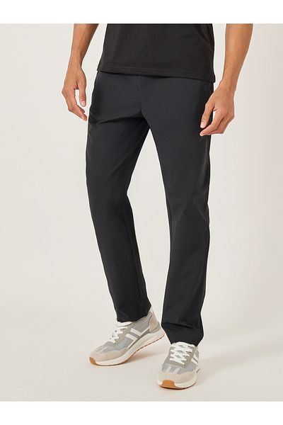 Fort Collins By Styli Mid Rise Regular Fit Track Pant with Drawstring