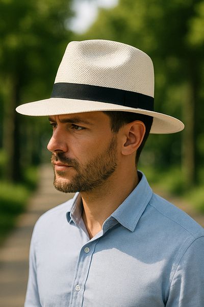 LAGRANZE Straw Men's Modern Daily Hat