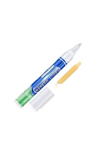 OEM Marker corector permanent pentru plăci ceramice, rosturi și marmură - alb, 15 ml