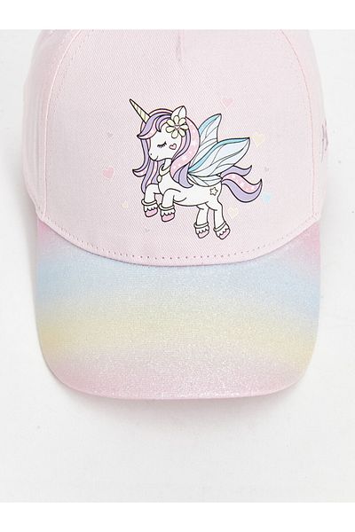 LC Waikiki LCW ACCESSORIES Printed Girl's Cap Hat