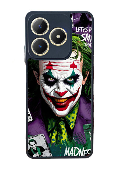 realme C63 Mat Uyumlu Siyah Kılıf – Yumuşak Silikon, Koruyucu, Şok Emici Kapak