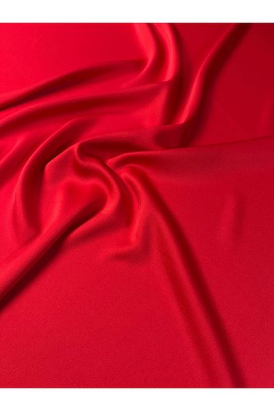 Kumaş sever Silk Satin Fabric Wrinkle Free Meter Double En Dress Evening Dress Skirt Blouse Tunic Inner Outerwear Sewing 6 Colors