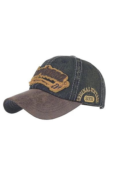 bacc Black Vintage Denim Hat Bcnsv-2514456