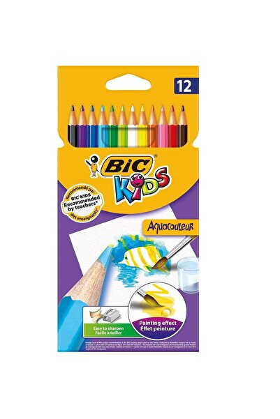 Bic 12'li Kuru Boya Aquarell