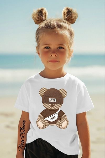 New Shine CEL MAI BUN TRICOU IMPRIMAT PENTRU COPII OVERSIZE IMPRIMAT