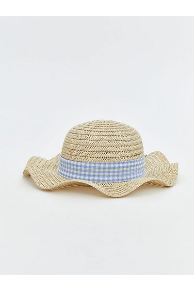 LC Waikiki Lcw Accessories Girl's Straw Beach Hat