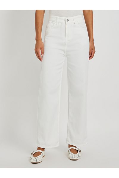 Styli Mid Rise Plain Straight Fit Jeans