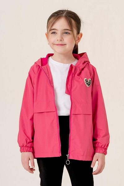 ASYAKİDS CLUB Girl's Hooded Pocket Lined Seasonal Raincoat