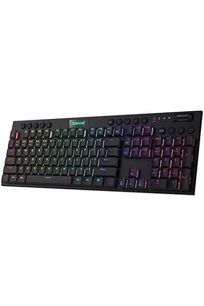 REDRAGON Wireless Mechanical Keyboard K618 Horus RGB Lighting by Redragon