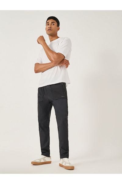 Fort Collins By Styli Mid Rise Regular Fit Track Pant with Drawstring