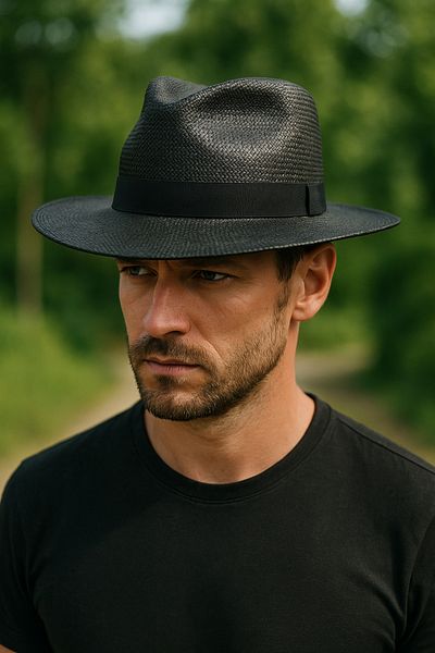 LAGRANZE Straw Men's Modern Daily Hat