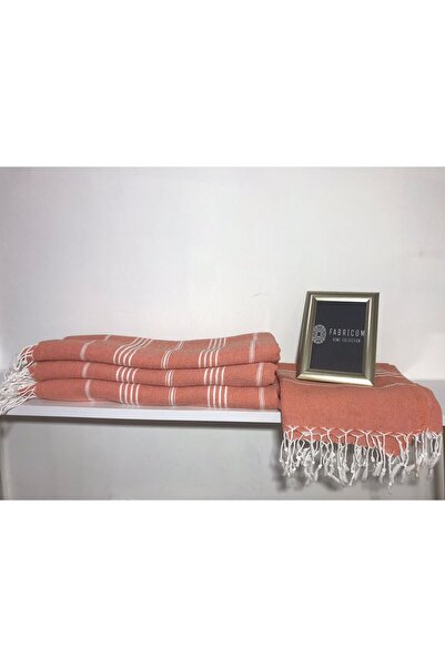 Fabricom Home Collection منشفة تيسيرا مرجانية ملونة