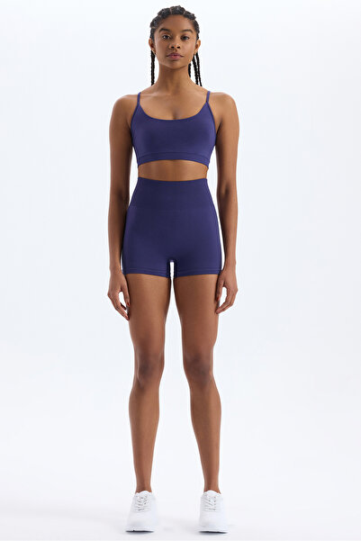 COMEUP Toparlayıcı Şort Prusya Mavisi
