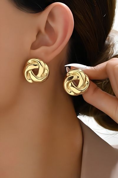 PREGIO Women's Spiral Earrings Kp17