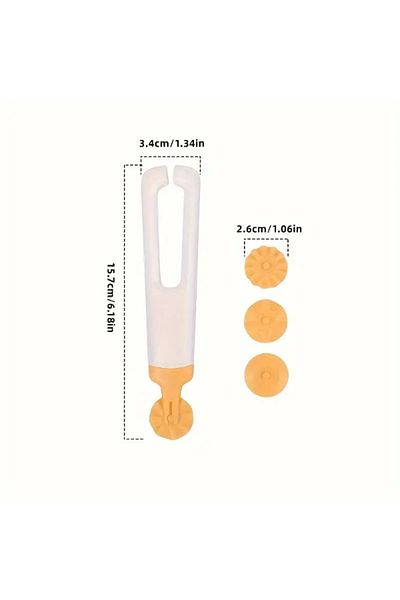 Store 4 Head Dough Cutter - Dough Shaper - Practical and Stylish Design