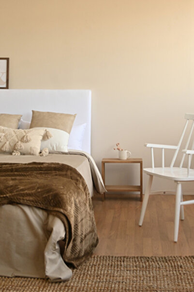 ostende Doğal Ahşap Yatak Yanı & Koltuk Yanı Sehpa – Yan Sehpa - Komodin 45x ...