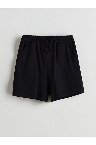 LC Waikiki Pantaloni scurți pentru fete cu talie elastică