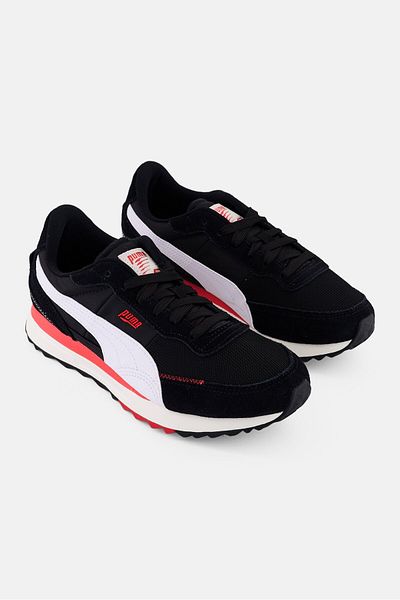 Puma Men Road rider SD Lace Up Outdoor Shoes, Black