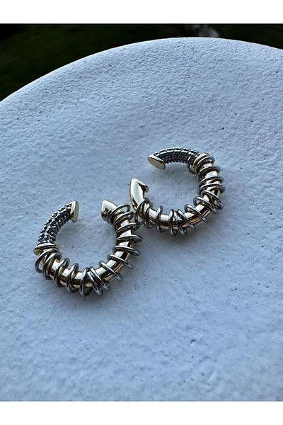 neslyaccessories Rain Spiral Ear Cuff