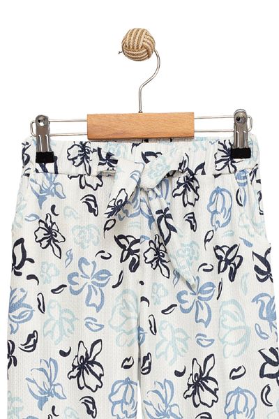 Divonette Girl's Patterned Comfortable Pants-Children's Clothing
