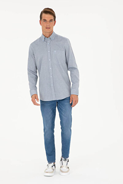 U.S. Polo Assn. U.S. Polo Assn. Ferna Mavi Erkek Gömlek 1831277