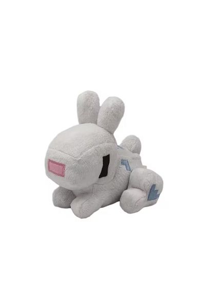 ve Plush Minecraft toy, bunny, VeliumCraft, 16 cm, fluffy, for children, white