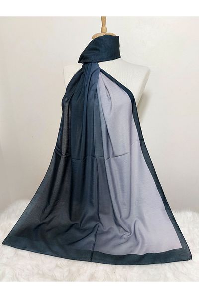istanbul prensesleri Patterned Crepe Cotton Shawl Gradient Model High Quality