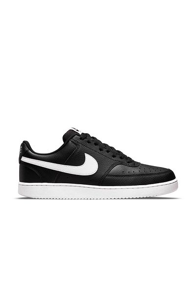 Nike Sports Shoes Court Vision Low Next Nature Black Casual Sneaker