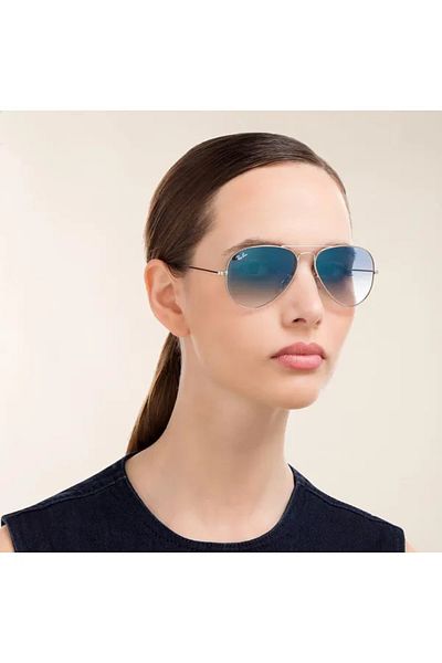 Ray-Ban Aviator Unisex Sunglasses Rb3025 003/3f Size 58mm