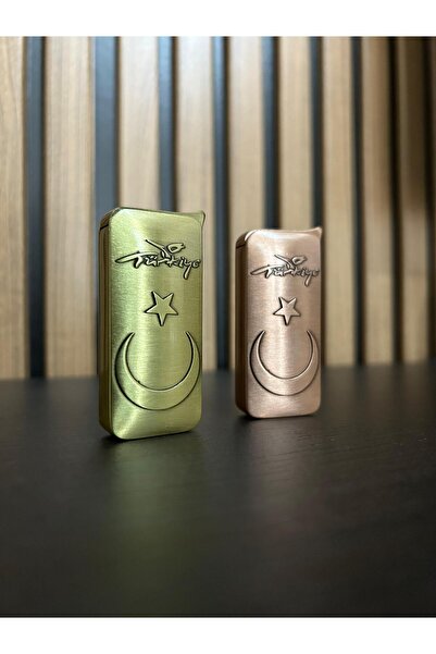 Hunter Türkiye Logolu Metal Gazlı Çakmak