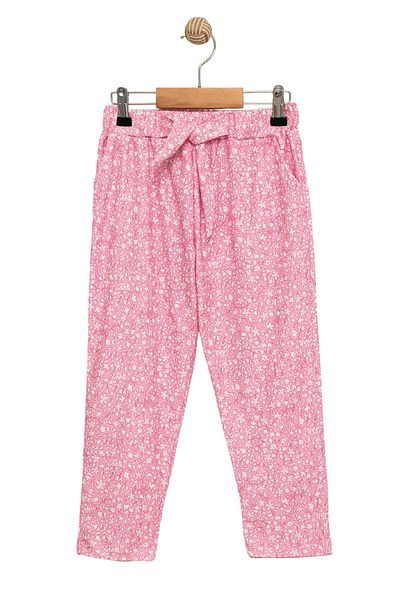 Divonette Girl's Patterned Comfortable Pants-Children's Clothing