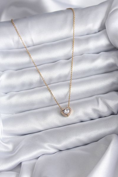 Skygo 316L Steel Chain Gold Color Charm Women's Necklace - TJ-BKO7820