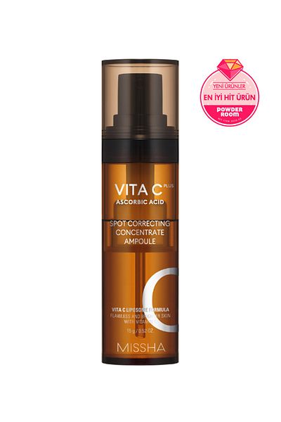 Missha Anti-Blemish Vitamin C 99% Pure Concentrated Serum Vita C Plus Spot Correcting Concentrate Ampoule