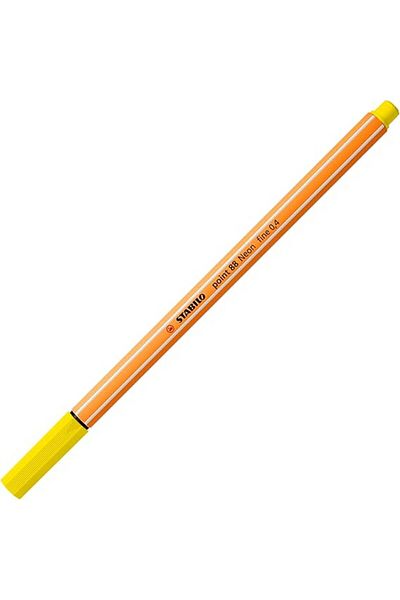 Stabilo Point 88 - Fine Felt Tip Pen - Pack of 6 - Neon Colours