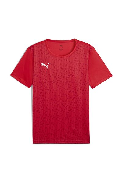 Puma Mezek, Karcsúsított, Rövid ujjú, Normál, Kerek nyakú, Kötött, Nyomtatott