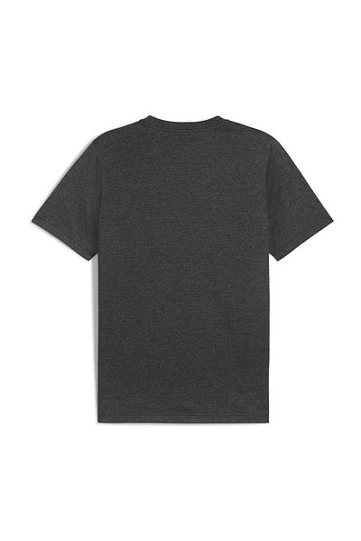 Puma Logo Ess č. 1 - tričko Heather Grey, tmavě šedé Hea