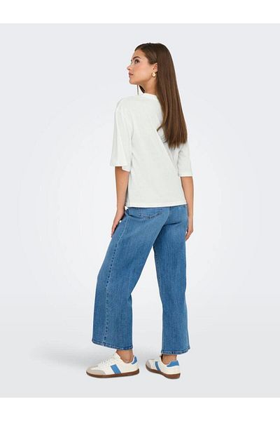 ONLY Female circular knit t-