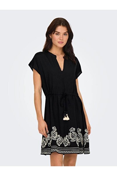 JDY Jdyrisso life s/s embroidery dress wvn