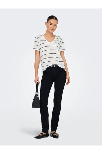 ONLY Female circular knit t-