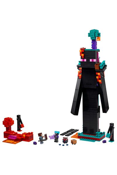 LEGO ®   Minecraft ®   Enderman Tower 21279 - 9+ Video Game Themed Creative Toy Construction Set (867Pr)