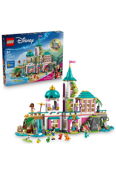 LEGO ®   Disney Princess ǀ Disney Princess Castle and Royal Animals 43267- 6+ Toy Construction Set (787P)