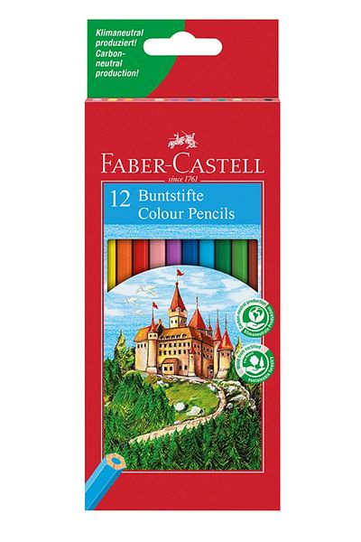 Faber Castell Colored Pencils Faber-Castell, 12 Colors