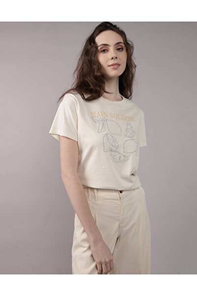 AMERICAN EAGLE AE تي شيرت ناعم ومثير